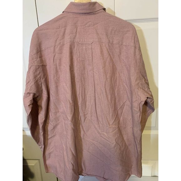 Orvis Men’s Sz L Pale Red Button Front Long‎ Sleeve Shirt - Picture 8 of 8